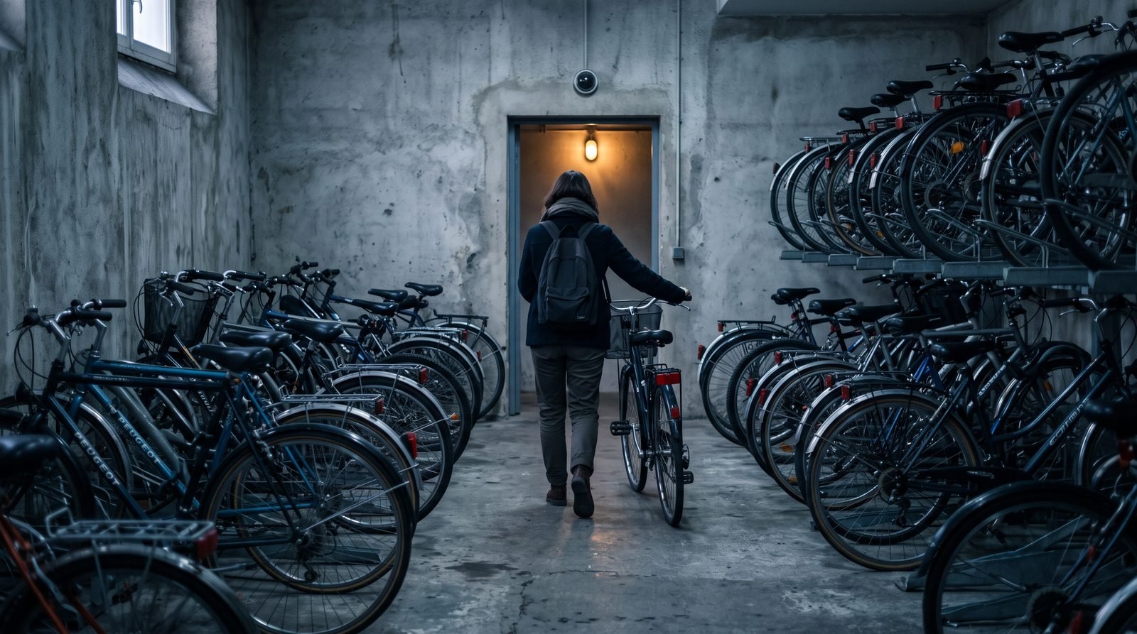 Caméra dans le hall d'une copropriété