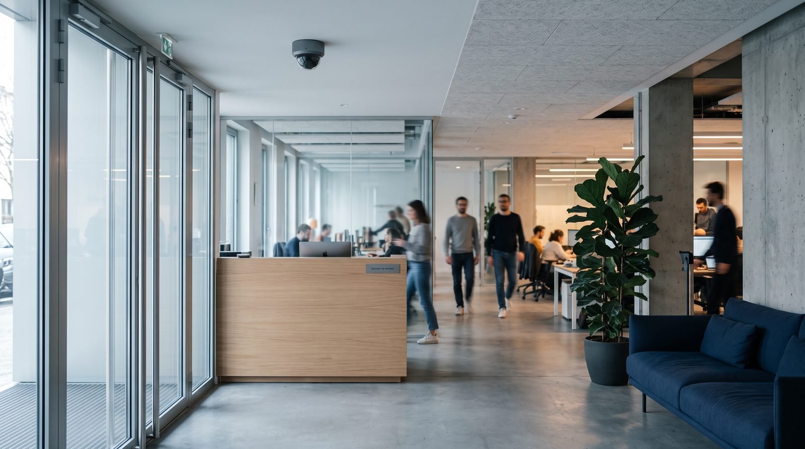 Vidéosurveillance dans les locaux d'une entreprise
