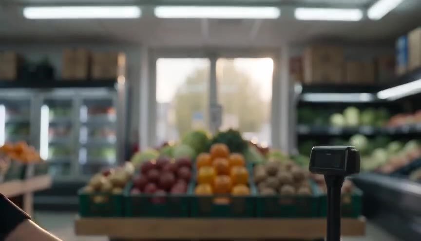 Caméra de vidéoprotection dans un commerce de proximité